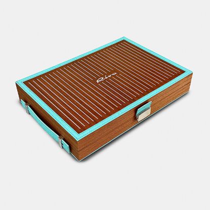 Picture of Mambo fabric Backgammon